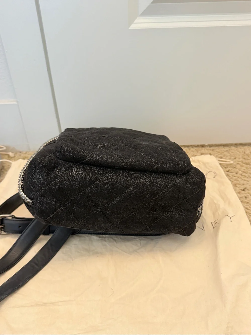 Stella McCartney Falabella Go Black Backpack